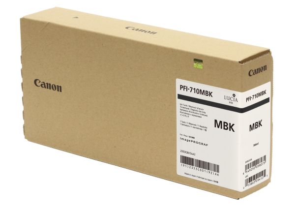 CANON Tintenpatrone matt schwarz PFI710MBK iPF TX-2000/300O/4000 700ml