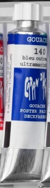 CARAN D'ACHE Deckfarbe Gouache 10ml 2001.140 blau