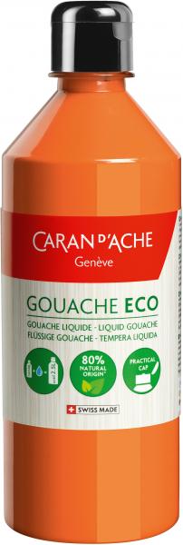 CARAN D'ACHE Deckfarbe Gouache Eco 500ml 2370.030 orange flüssig