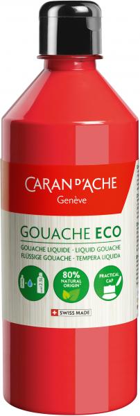 CARAN D'ACHE Deckfarbe Gouache Eco 500ml 2370.070 scharlachrot flüssig