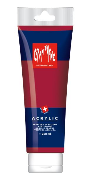 CARAN D'ACHE Acrylfarbe 250ml 2810.080 karmin