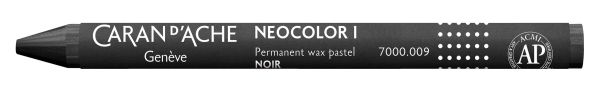 CARAN D'ACHE Wachsmalkreide Neocolor 1 7000.009 schwarz