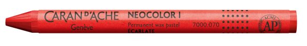 CARAN D'ACHE Wachsmalkreide Neocolor 1 7000.070 scharlach