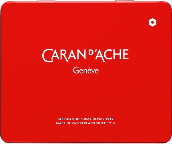 CARAN D'ACHE Wachsmalkreide Neocolor 1 7000.315 15 Farben Metallbox