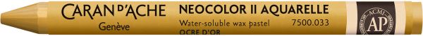 CARAN D'ACHE Wachsmalkreide Neocolor II 7500.033 goldocker