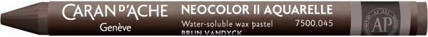 CARAN D'ACHE Wachsmalkreide Neocolor II 7500.045 vandyckbraun