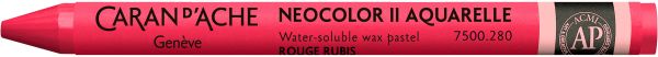 CARAN D'ACHE Wachsmalkreide Neocolor II 7500.280 rubinrot