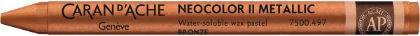 CARAN D'ACHE Wachsmalkreide Neocolor II 7500.497 bronze