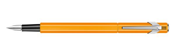 CARAN D'ACHE Füllfederhalter 849 EF 842.030 orange fluo lackiert