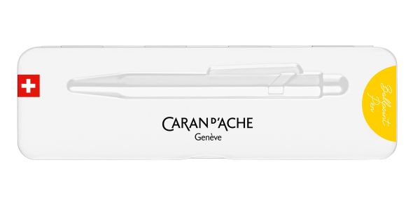 CARAN D'ACHE Kugelschreiber 849 Colormat-X 849.743 gelb, Slimpack