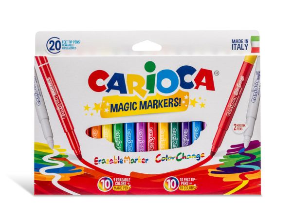 CARIOCA Fasermaler Magic Markers 41369 20 Stück