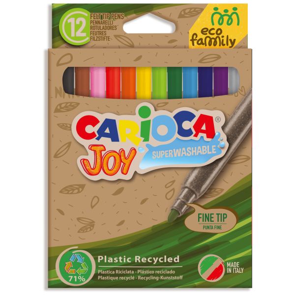 CARIOCA Fasermaler 43100 Joy Eco E-12