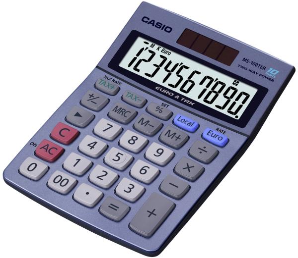 CASIO Tischrechner MS-100TER