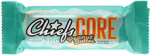 Chiefs core bar peanut butter 8143 40g, 12 stk. - Chiefs-8143-7640151713287