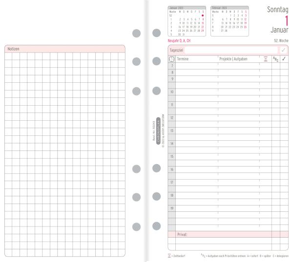 CHRONOPLAN Jahres-Set Midi DE 2024 50534Z.24 1T/1S