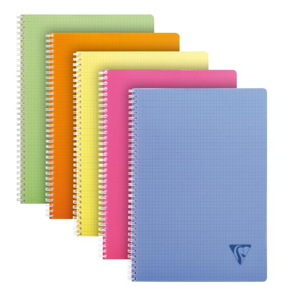 CLAIREFONTAINE Linicolor Spiralbuch A4 328125 5mm 50 Blatt