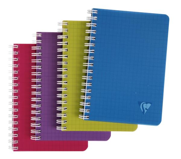 CLAIREFONTAINE LINICOLOR Heft 9x14cm 329525 5mm 50 Blatt