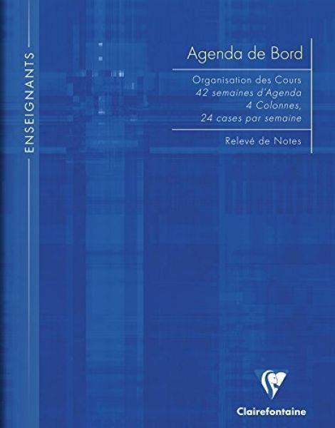 CLAIREFONTAINE Matris Lehrer-Agenda A4 9059 liniert franz. 72 Blatt