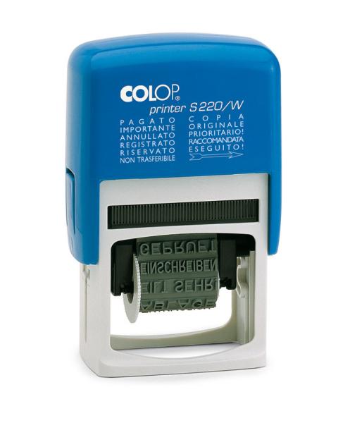 COLOP Mehrtextstempel S220W/I 4mm Italienisch