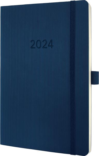 CONCEPTUM Wochenkalender 2024 C2432 midnight blue, 2S/1W, SC