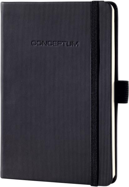 Conceptum notizbuch a6 co132 liniert, 80g, 194 bl. schwarz - Conceptum-co132-4004360899898