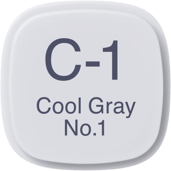 COPIC Marker Classic 2007512 C-1 - Cool Grey No.1