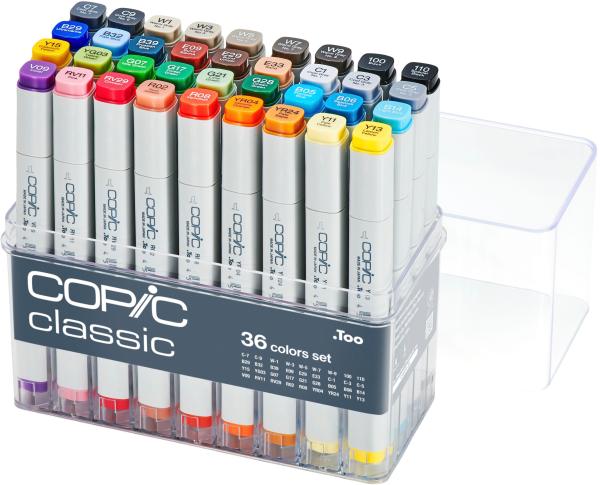 COPIC Marker Classic 20075158 Basis-Set, 36 Stück