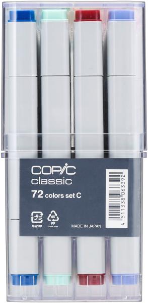 COPIC Marker Classic 20075162 Set C, 72 Stück