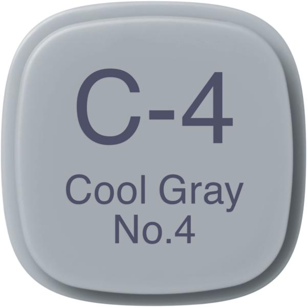 COPIC Marker Classic 2007582 C-4 - Cool Grey No.4