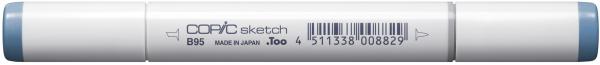 COPIC Marker Sketch 21075156 B95 - Light Greyish Cobalt