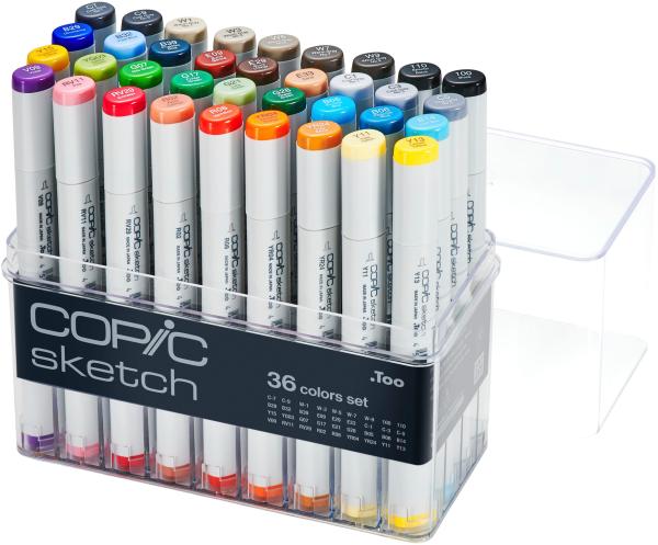 COPIC Marker Sketch 21075158 Set, 36 Stück