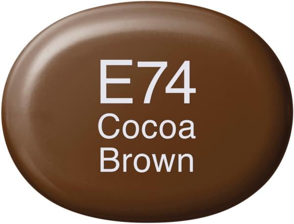 COPIC Marker Sketch 21075331 E74 - Cocoa Brown