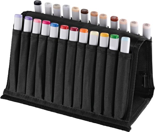 COPIC Marker Sketch 21075424 Wallet Starter-Set, 24 Stück