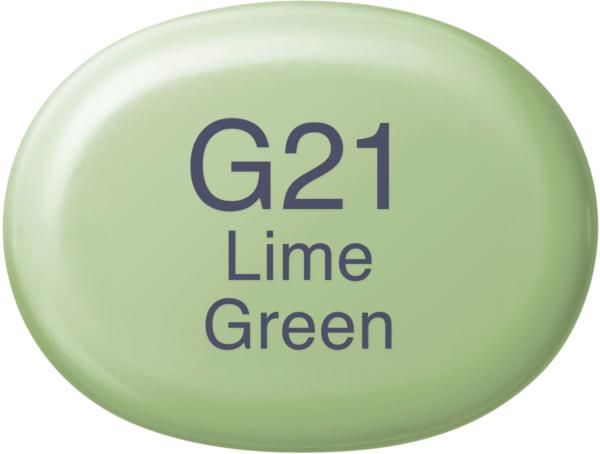 COPIC Marker Sketch 2107563 G21 - Lime Green