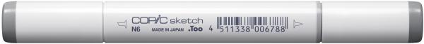 COPIC Marker Sketch 2107592 N-6 - Neutral Grey No.6