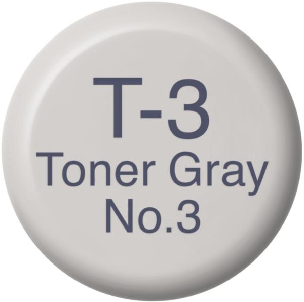 COPIC Ink Refill 21076100 T-3 - Toner Grey No.3