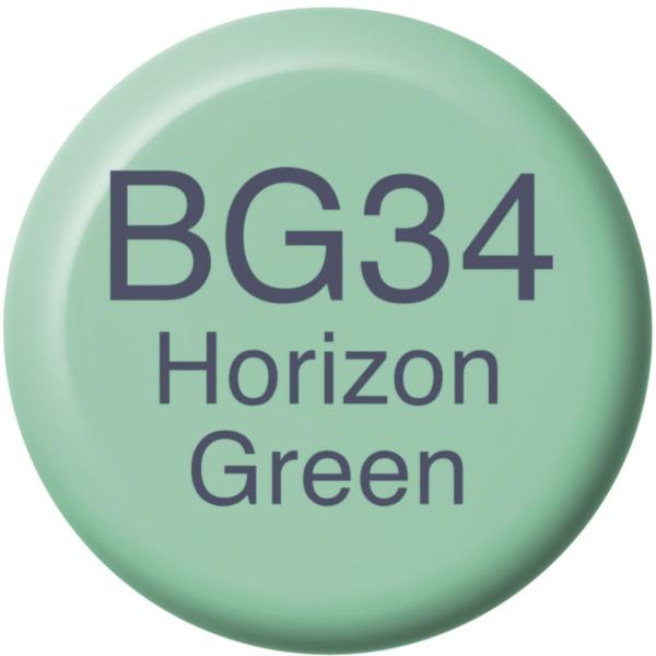 COPIC Ink Refill 21076219 BG34 - Horizon Green