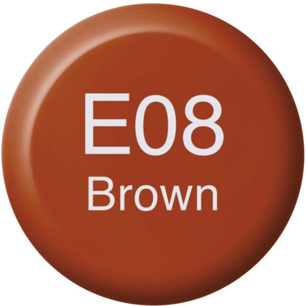 COPIC Ink Refill 21076244 E08 - Brown