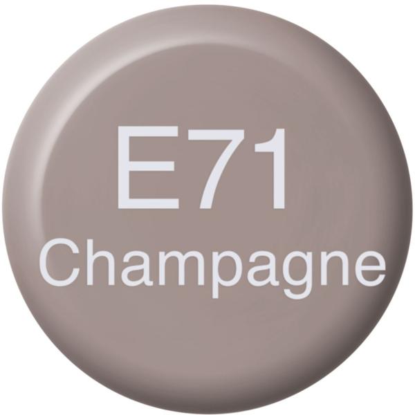 COPIC Ink Refill 21076247 E71 - Champagne