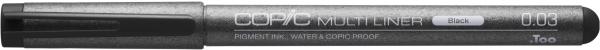 COPIC Multiliner 0.03mm 2207500 black