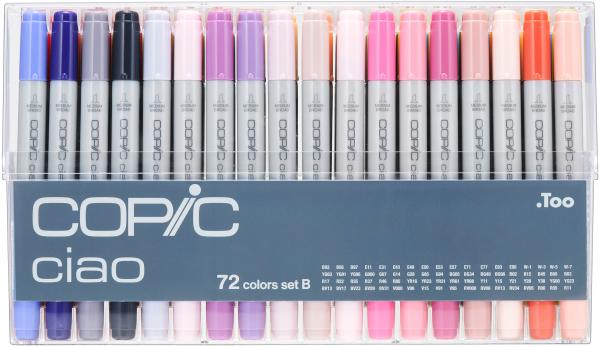 COPIC Marker Ciao 22075161 72 er Set B