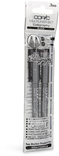 COPIC Multiliner 2207519 Calligraphy Set, 2 Stück