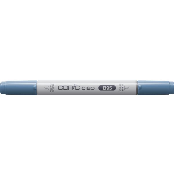 COPIC Marker Ciao 22075279 B95 - Light Grayisch Cobalt