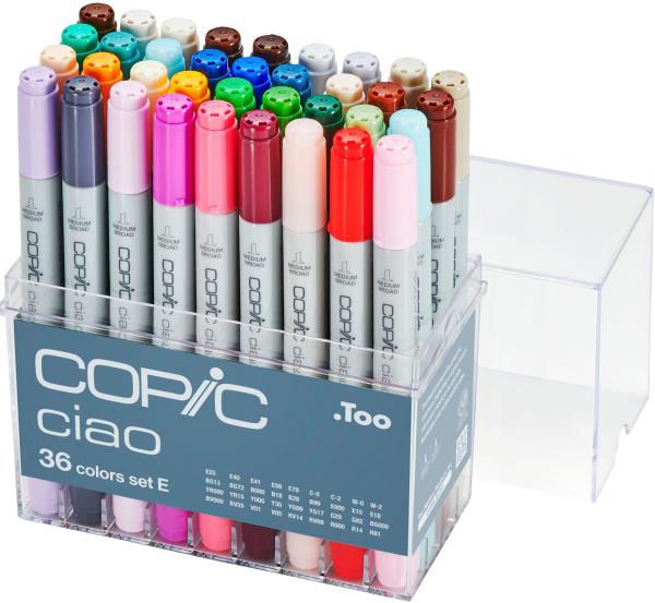 COPIC Marker Ciao 22075365 36er Set E