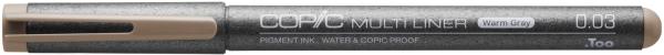 COPIC Multiliner 0.03mm 22075515 warm Grey