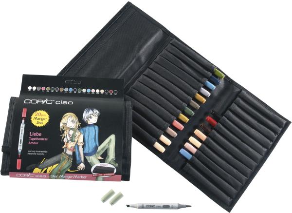 COPIC Marker Ciao 22075734 20er Set, Wallet Liebe