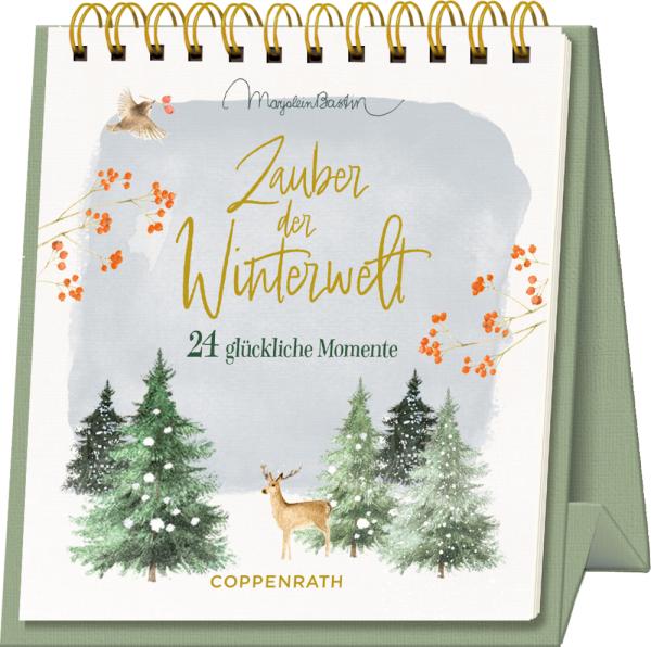 COPPENRATH Tischkalender 12.5x14.5cm 64778 Zauber der Winterwelt