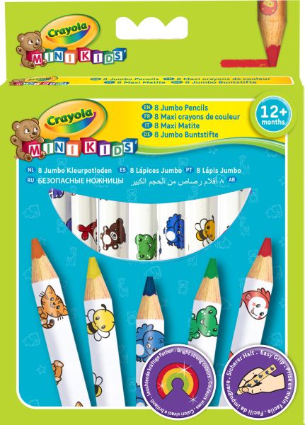 CRAYOLA Jumbo Buntstifte 81-0008 8 Stück