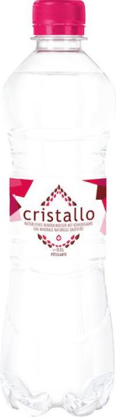 CRISTALLO rot PET 50cl 683760 mit Kohlensäure 12 Stück