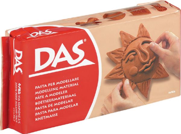 DAS Modelliermasse 1000g 387600 terracotta